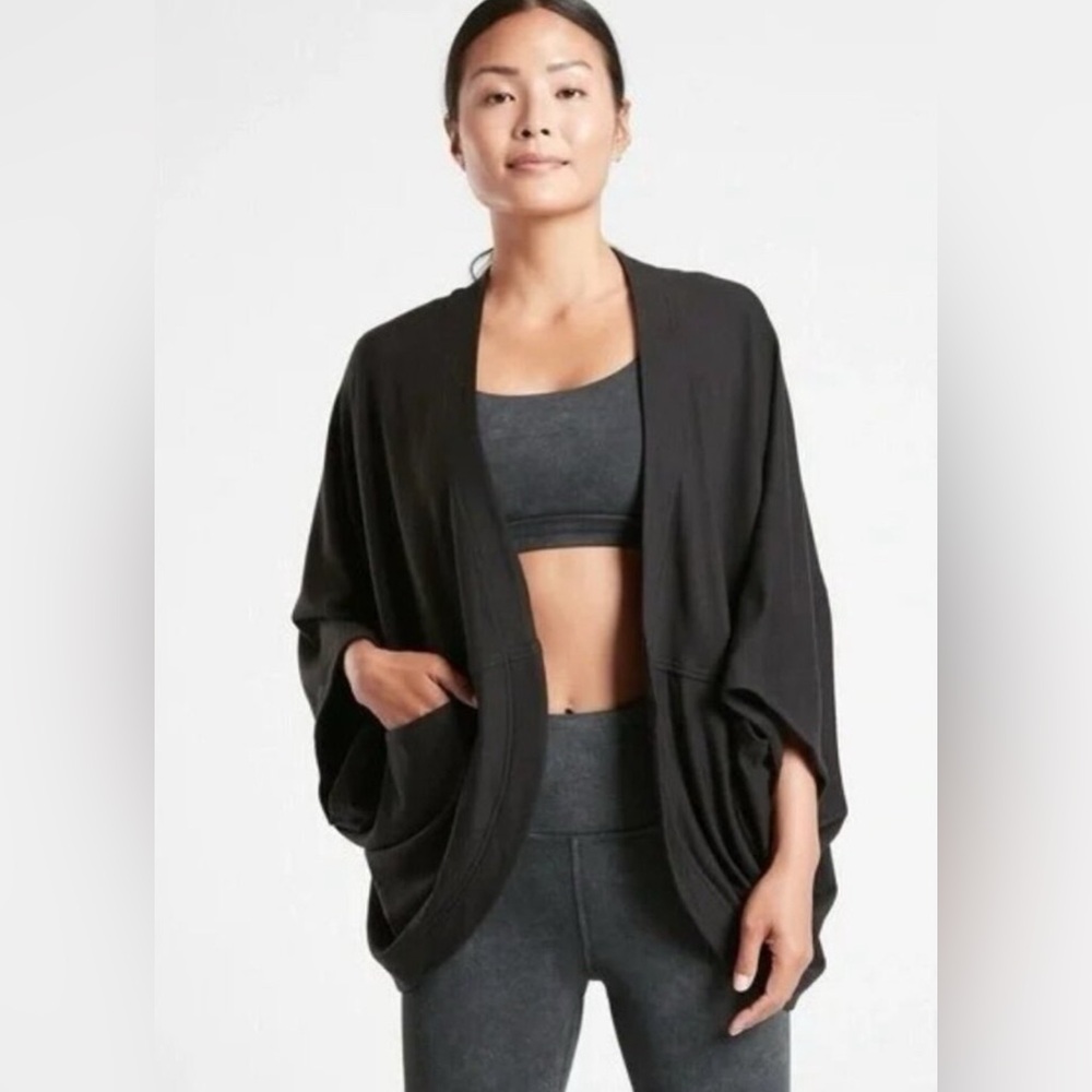 Athleta black wrap